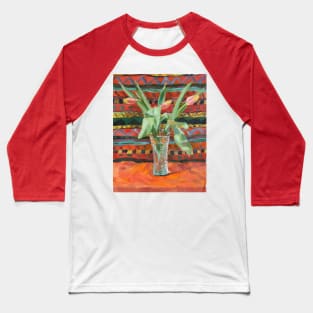 Tulips Bouquet Baseball T-Shirt